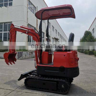 high performance walk behind   mini excavator 1 ton for sale with CE 1 year warranty