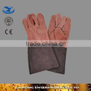 Cheap Work Welding Gloves Grey Color LG043