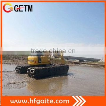 Dredging equipment amphibious excavator