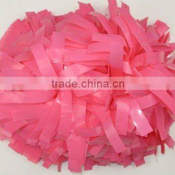 Pink Wet Look Pom Poms