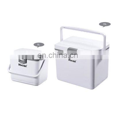 Factory New Design 5L 15L Portable Plastic Picnic Insulate Ice Chest Small Cooler Box