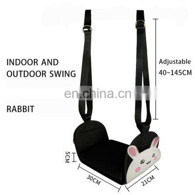 Прямая продажа от завода. Дешевый детский карикатурный свинг для улицы с регулируемой длиной веревки. Спортивное оборудование - уличный свинг photo-5