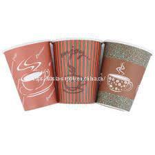 China custom single wall paper cups wholesale takeaway coffee eco friendly tea cups