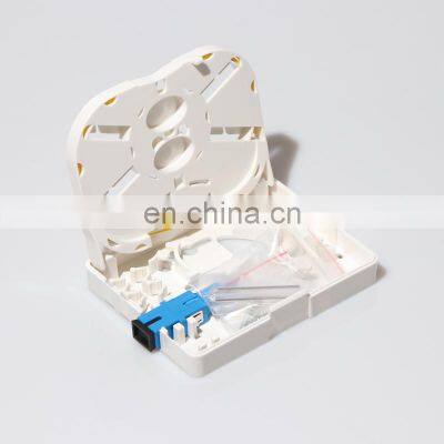 FTTH 1,2 Port Mini Terminal Box, Splice Box, Vodafone Fiber Optic Small Box photo-3