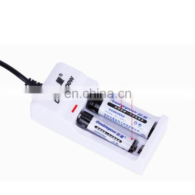 New design Dual Channel 2 Slots Standard Battery Use Battery Chargers for 1.2 volt aa aaa rechargeable battery