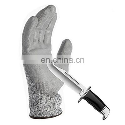 OEM Factory High quality  Level 5 Customized diving Spearfishing Safety cut resistance gloves