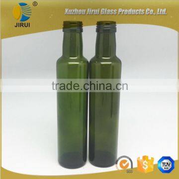 250ml Round Dark Green Glass Bottles for Olive Oil photo-4