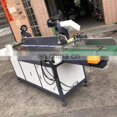 Book spine taping machine/tape spine machine/book back glue stick binding machine