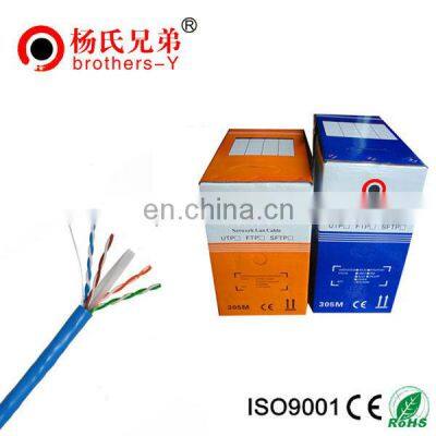 Pull Box of 305m Best Quality UTP CCA/BU/CCU Colored Cat6 Network Cable photo-3