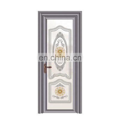 Aluminium Bathroom Glass Flush Door Price Design With Glass