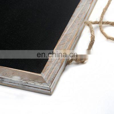 Vintage Framed Hanging Kitchen Chalkboard 3.8*9.5 Inch Decorative Chalk Board for Rustic Wedding Signs photo-4