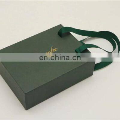 Custom Color Size Design Logo Printed Luxury Paper Cardboard Folding Boxes Packaging Green Printed Packaging Paper photo-4
