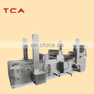 Industrial full automatic vegetables cleaning processing line washing and drying line for salad broccoli washing machine