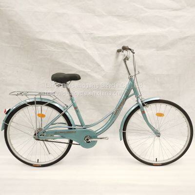 24/12inch Steel Single Speed Lady Bike City Bike