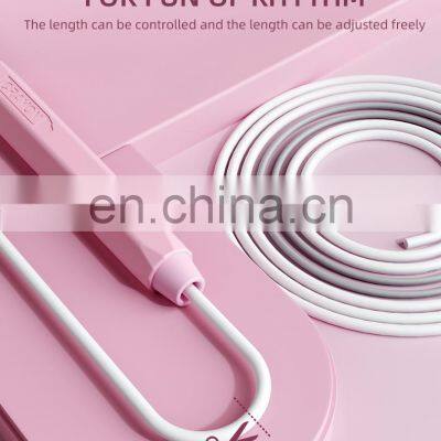 New Fashion Custom Logo Pink Skipping Rope Children Jump Rope photo-4