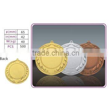 Gold plating three sizes medals sports souvenirs medals zinc medals