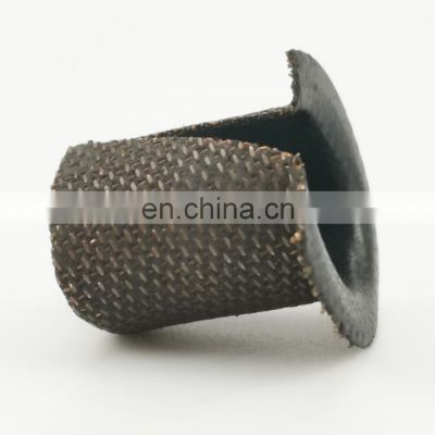 Textile Machine Joint bushing Door Hinges Joystick of Automobile Use Bronze Mesh Self Lubricating Flange Bushing