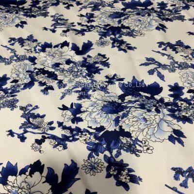 Factory Chiffon Digital Printed Design 150d Polyester Lycra Oxford Fabric photo-2