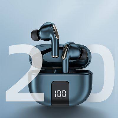 Mini Wireless Earphone Rechargeable 50 Hours Standby Time Earphone J68 Earphone With Display Screen