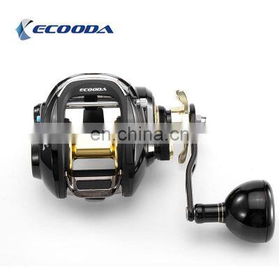 Ecooda Brand ETB-600 Memory Function Boat Fishing 6+1BB Big Drag Power Baitcasting Sea Fishing Reels