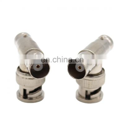 Coaxial Coaxial CCTV BNC Yin - T conector, COAXIAL Coaxial BNC Yin - Yang adaptador