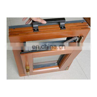 Australia Standard Aluminium Chain Winder Top Hung Window With Timber Reveal