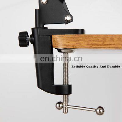 LED Light Swing Arm Flexible Adjustable Desk Clamp Machine Working Lamp LED Desk Lamp