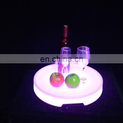 High quality Bar Light Champagne Wine Drinks Beer Bucket Bar KTV Outdoor Nightclubs Party USB Recharegabele Led Plastic Beer Ice