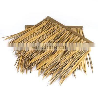 Leaves Resin African Roofing Machines for Chair Synthetic Rattan Weaving Material Palm Leaf Thatch