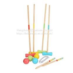 Kick Kids Croquet Backyard Game Set