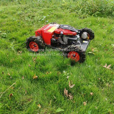 robotic slope mower, China remote control grass cutter price, remote controlled mower for sale