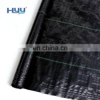 Heavy duty garden PP Woven Weed Control Fabric Geotextile Mat