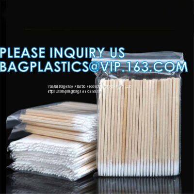 Eco q Tips Q-tips Disposable Bamboo Cotton Ear Buds Swabs Tige Stick, Disposable Industrial Cleanroom Makeup Tool photo-2