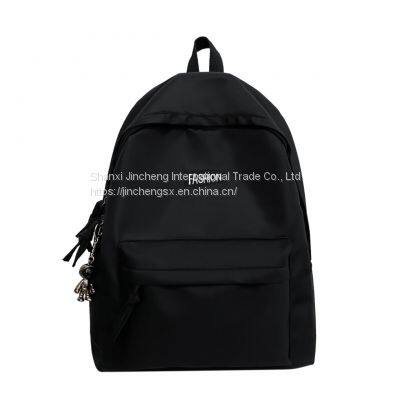 Factory fashion design  solid color comfortable fabric men's backpack Laptop Backpack