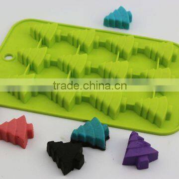 12 cavities silicone candy molds made of pure silicon