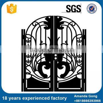 A Variety Of Capacity High Security Galvanized Steel Wrought Garden Iron Gate photo-4