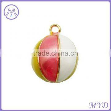 sport ball charm,metal pendant charm