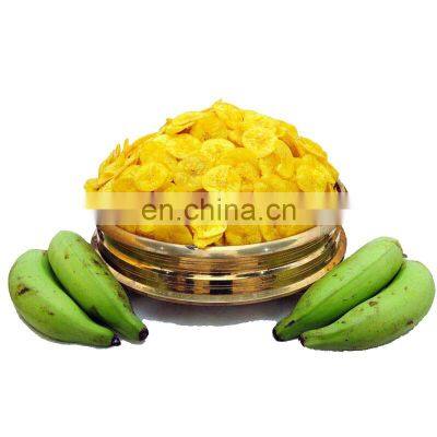 Small scale cheap banana peeling slicing frying packing plantain chips factory making equipment machine production line plant