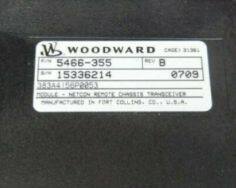 Woodward 5466-355 NETCON REMOTE CHASSIS TRANSCEIVER MODULE