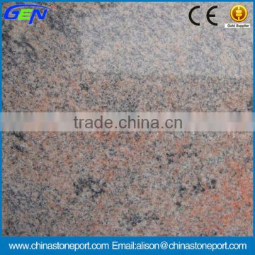 High Quality Polished Multicolor Red Granite Tile