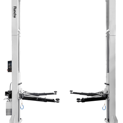CE Approved  4000kg 2 Post Car Hoist Lifting Clear Floor Type Top Connection Electric Release