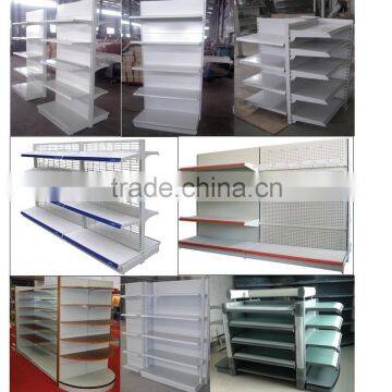 2015 Hot sale Supermarket /Hypermarket display shelving