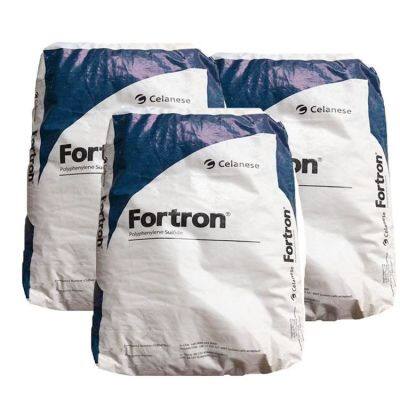 Partículas de plástico de Sulfeto de Polifenileno PPS Celanese 4332L6, Plástico preenchido com fibra mineral de vidro PPS
