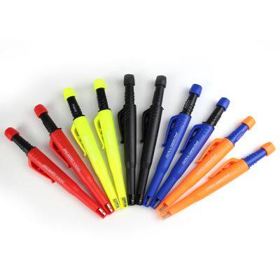 Plastic Construction Marking Scriber Carpenter Pencil Deep Hole Woodworking Mechanical Pencils