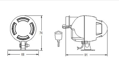 Electronic Horn, Car Horn，Neodymium Iron Boron （Wechat:13510231336） photo-2
