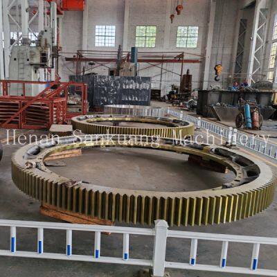 Rotary Kiln Gear Ring for Cement Production With Onsite Installation Support