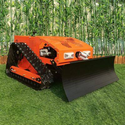 Remote Control Lawn Mower Grass Cutting Machine High-Speed (4 Km/h) Garden Mini Cutting Grass Machine Farm Vigorun