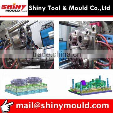 4 cavities thin wall cup mould