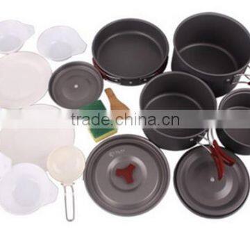 5~6persons Outdoor Portable Cookware Camping Aluminum Alloy PY71005 photo-4