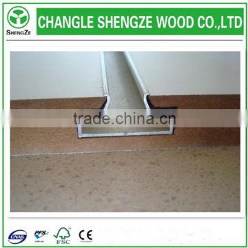 shengze wood best quality slotted mdf 1220*2440*18mm from CNC